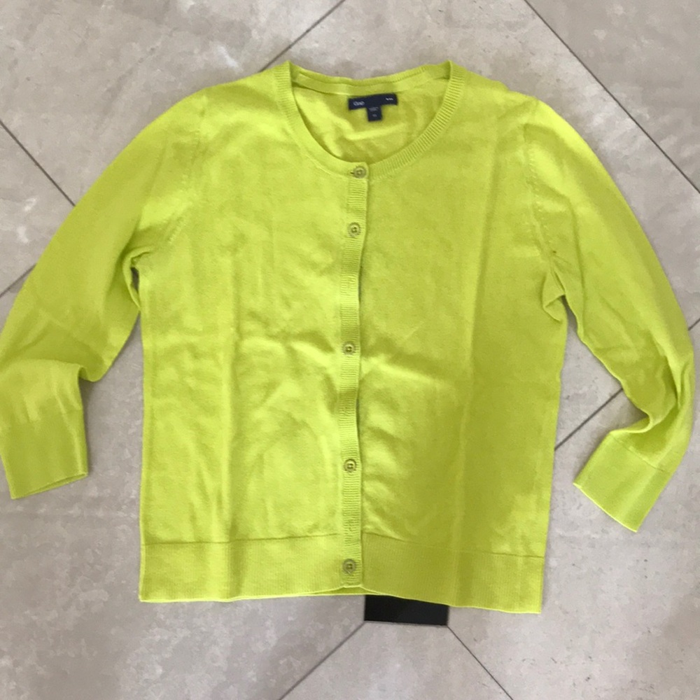 GAP 3/4 Sleeve Cotton Cardigan